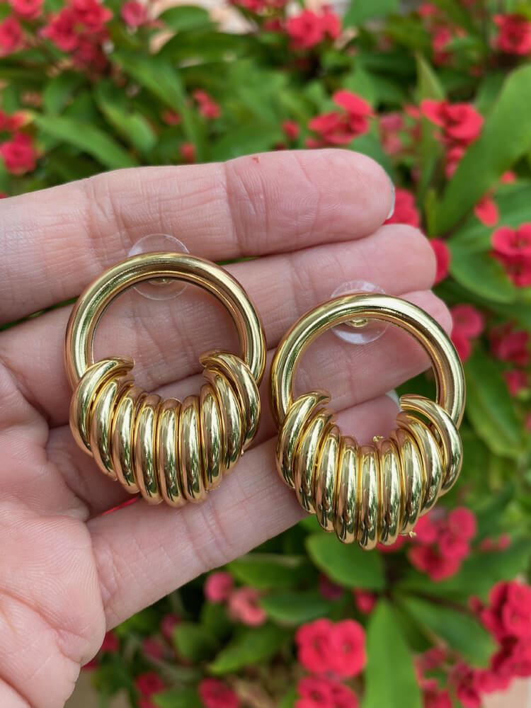 Pendientes de Aro Dorados