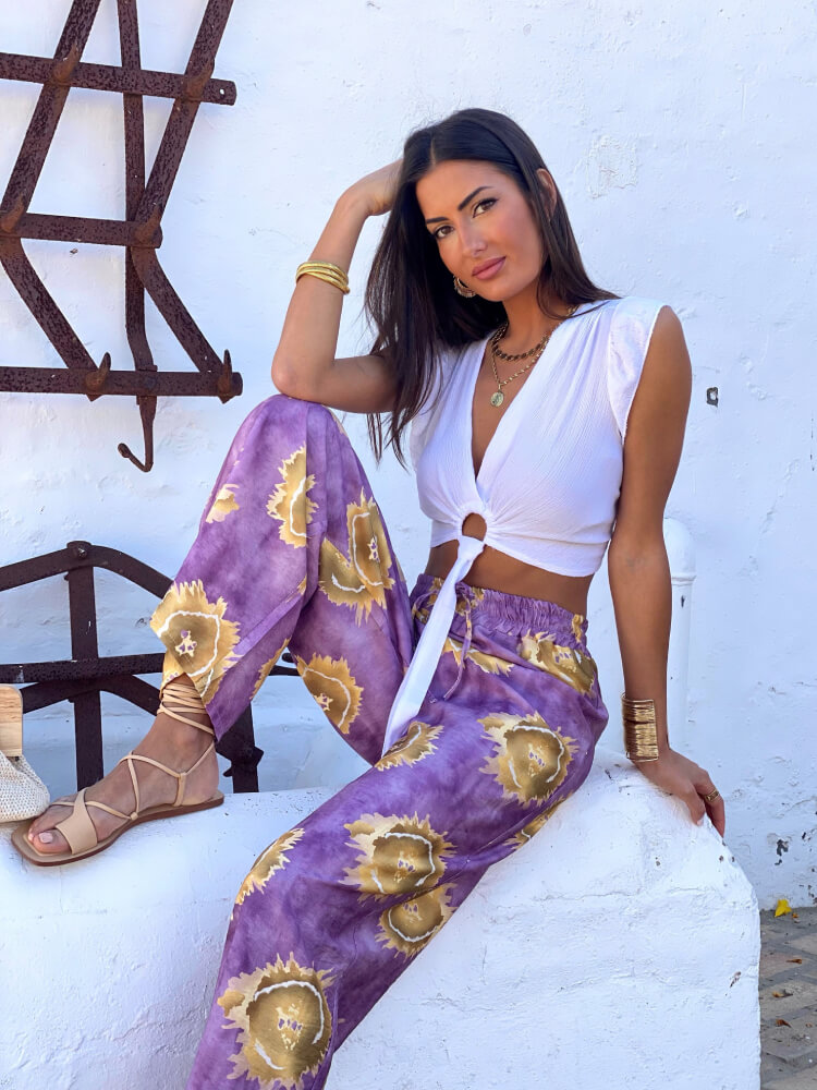 Pantalón De Pierna Recta