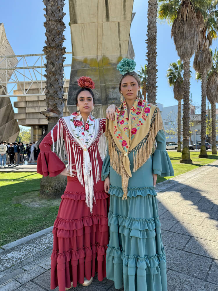 Traje Flamenca Volantes Escalonados